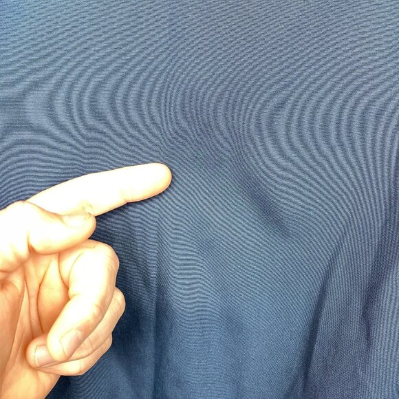 Footjoy FJ Golf Windbreaker Mens XL Blue V-Neck Short Sleeve Performance Sports - Picture 6 of 12